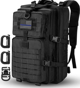 MOLLE Assault Pack, Tactical Backpack Military Army Camping Rucksack, 3-Day Pack